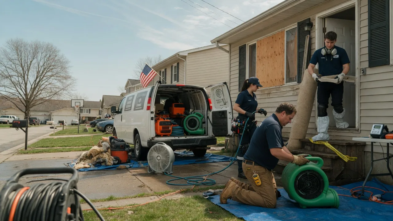 Water Damage Restoration in Jumping Branch, WV near me